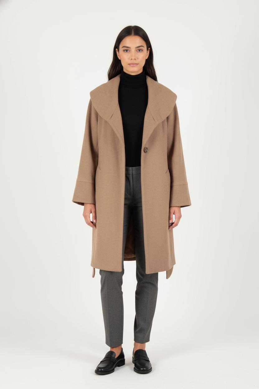 Manteau Marron - Taille L/40 de la marque Gerard Darel | PARAD54463 - Vendu par Paradigme - Image 1