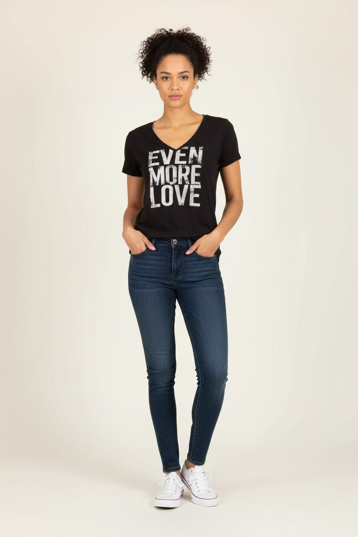 Tee-shirt Noir - Taille S/36 de la marque IKKS | PARAD54480 - Vendu par Paradigme - Image 1