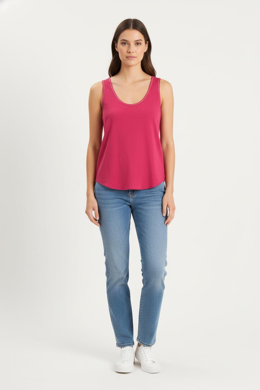 Débardeur Rose - Taille S/36 de la marque IKKS | PARAD54482 - Vendu par Paradigme - Image 1