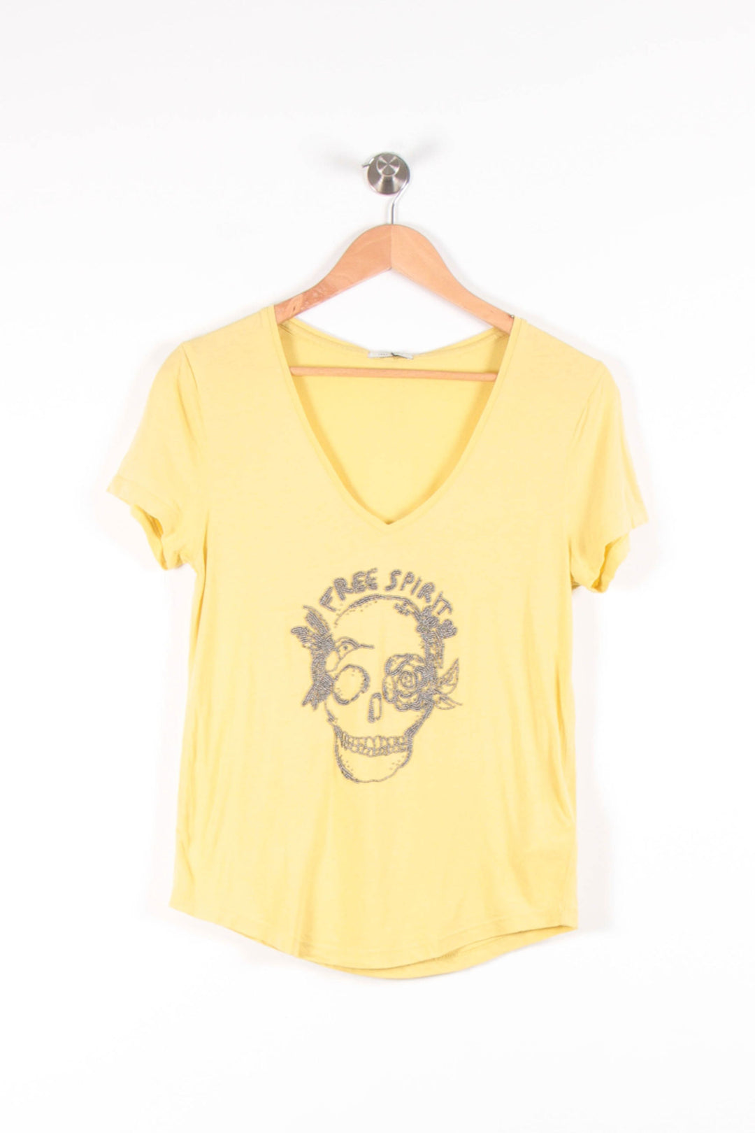 Tee-shirt Jaune - Taille S/36 de la marque IKKS | PARAD54484 - Vendu par Paradigme - Image 2