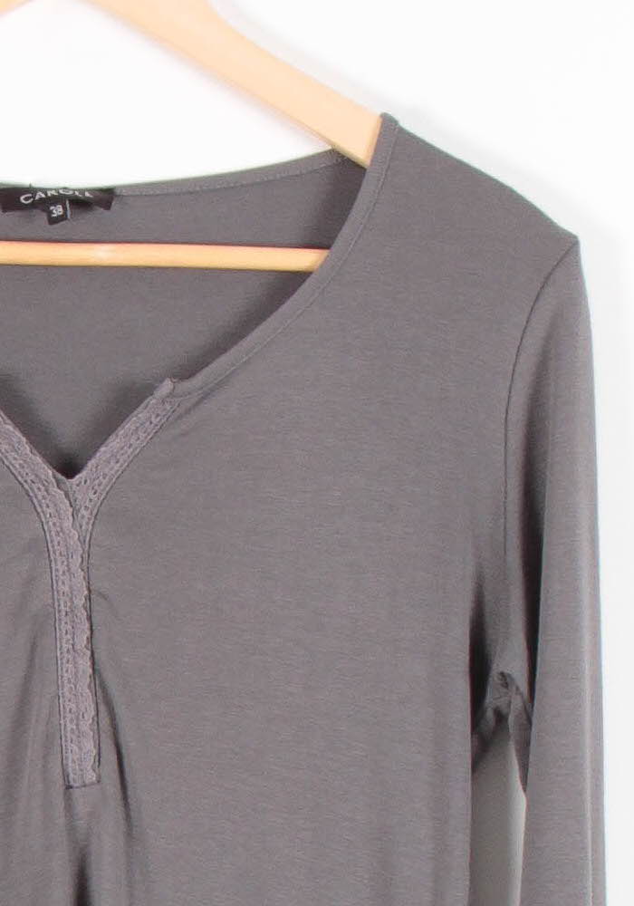 Tunique Grise - Taille M/38 de la marque Caroll | PARAD54497 - Vendu par Paradigme - Image 3