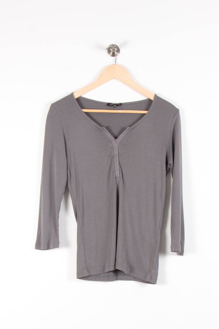 Tunique Grise - Taille M/38 de la marque Caroll | PARAD54497 - Vendu par Paradigme - Image 2