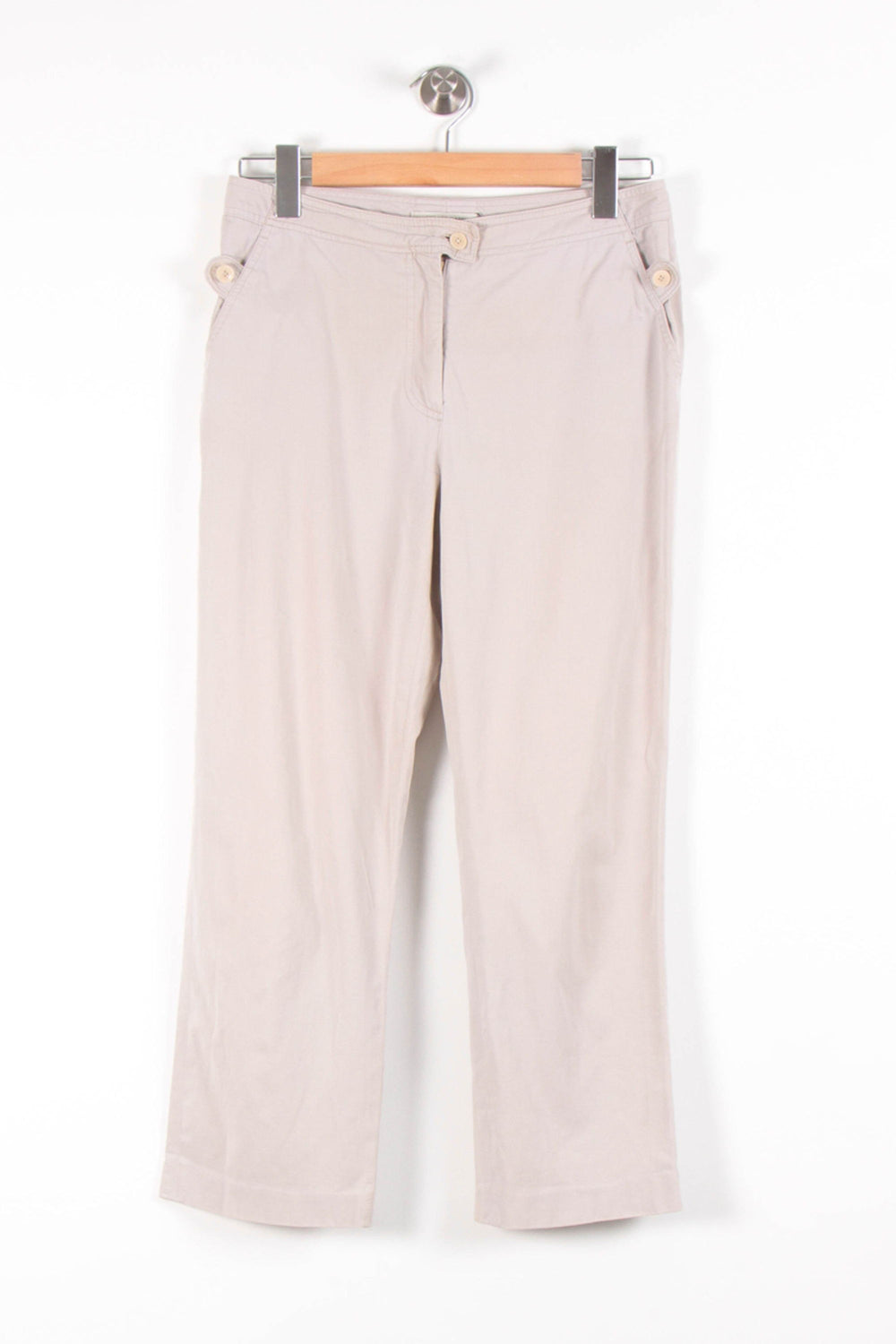Pantalon Beige - Taille L/40 de la marque Gerard Darel | PARAD54500 - Vendu par Paradigme - Image 2