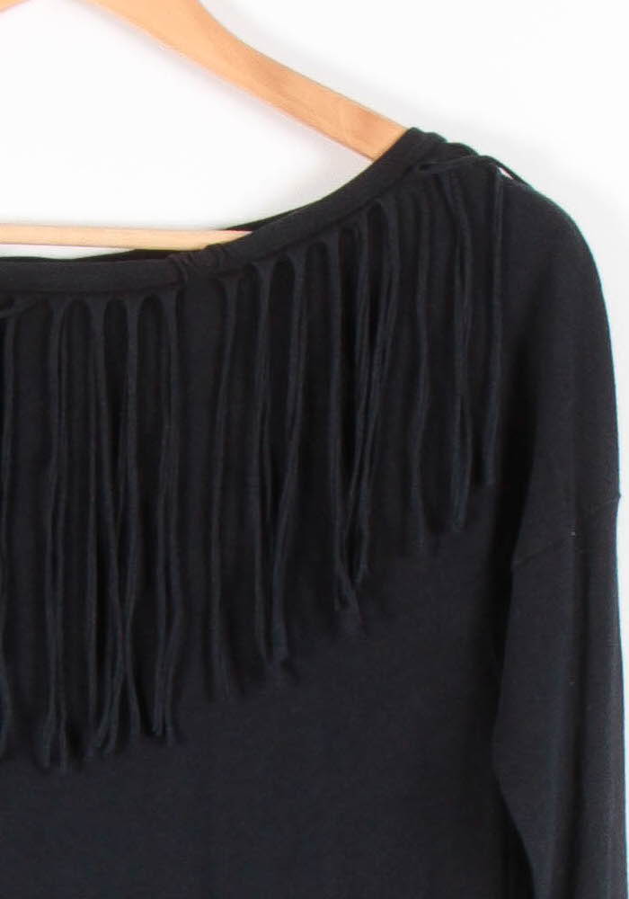 Pull Noir - Taille XS/34 de la marque Manoush | PARAD54518 - Vendu par Paradigme - Image 3