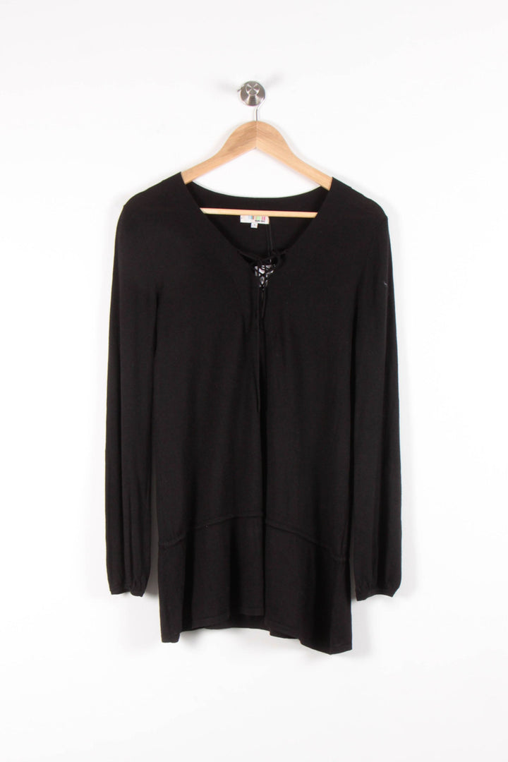 Pull Noir - Taille S/36 de la marque ba&sh | PARAD54522 - Vendu par Paradigme - Image 2