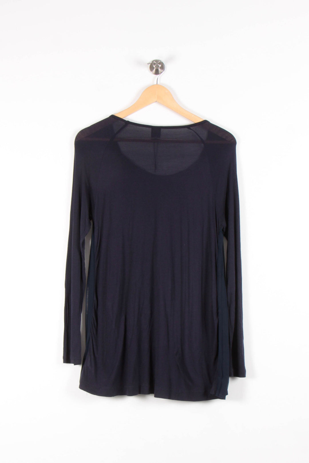 Blouse Plissée Bleue - Taille L/40 de la marque Karl Marc John | PARAD54524 - Vendu par Paradigme - Image 4