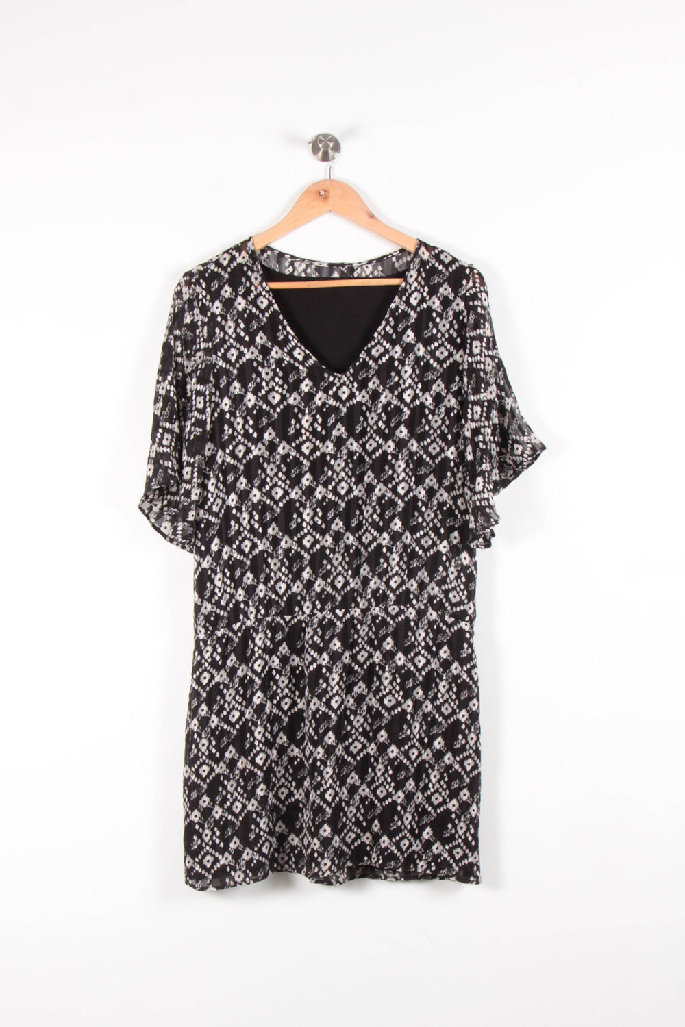 Robe Courte Noire et Blanche - Taille XL/42 de la marque IKKS | PARAD54526 - Vendu par Paradigme - Image 2