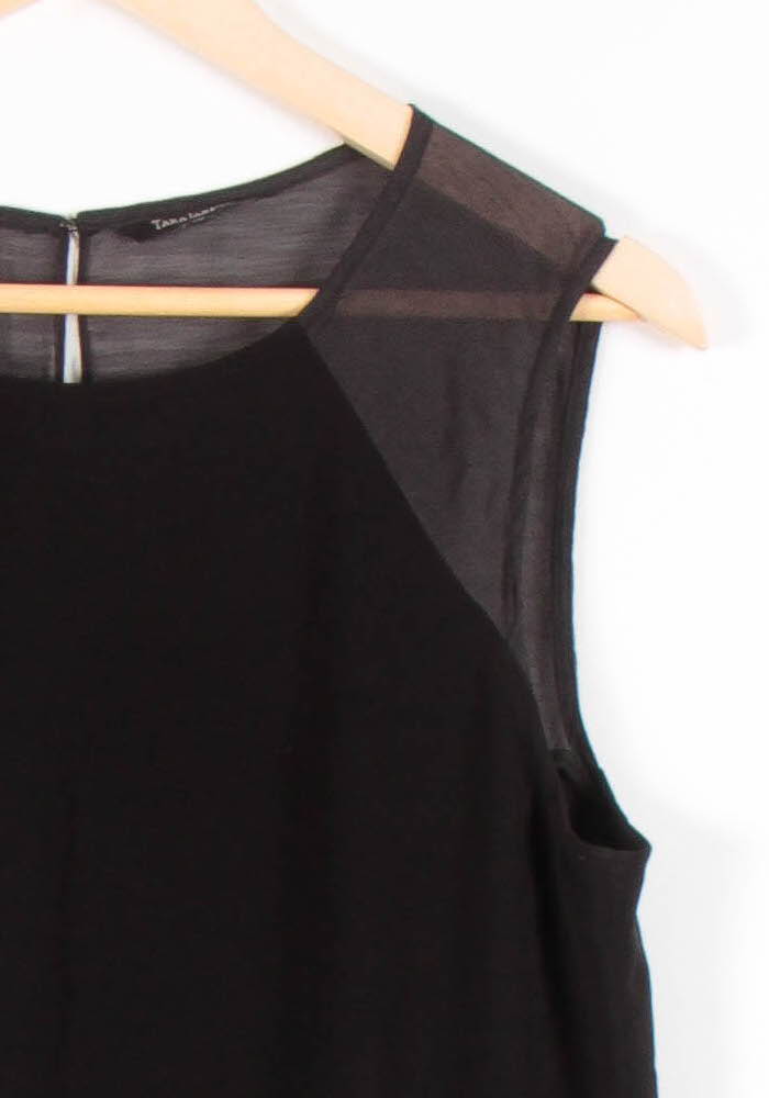 Robe Noire - Taille L/40 de la marque Tara Jarmon | PARAD54527 - Vendu par Paradigme - Image 3
