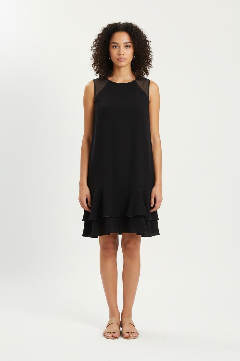 Robe Noire - Taille L/40 de la marque Tara Jarmon | PARAD54527 - Vendu par Paradigme - Image 1