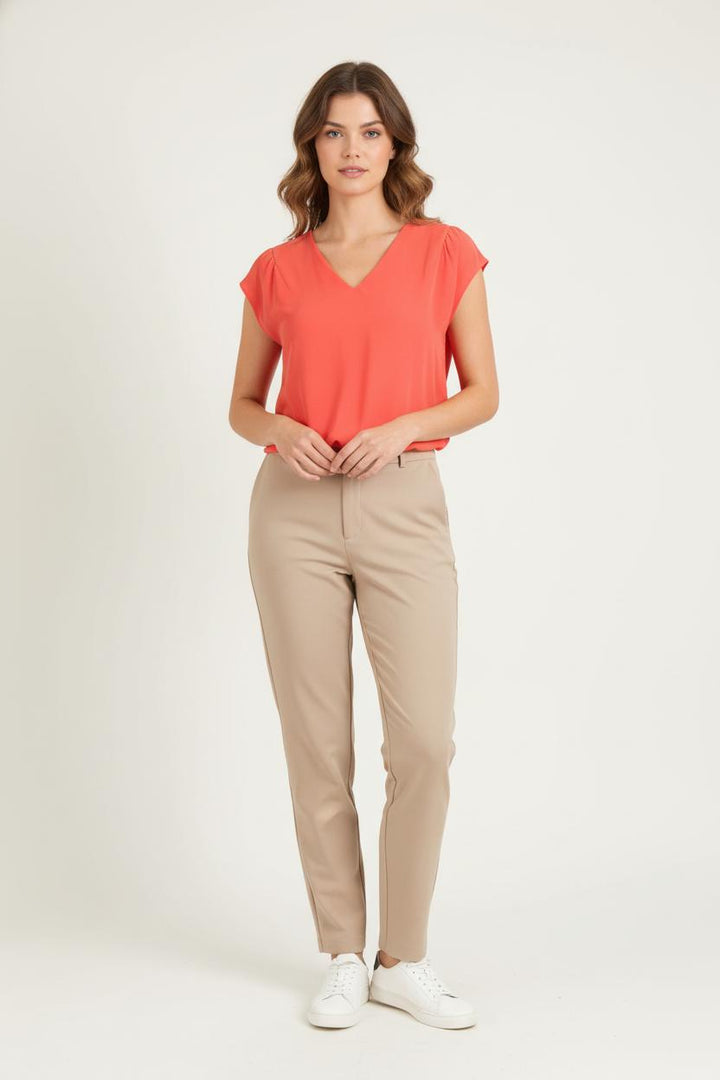 Blouse Rouge - Taille XS/34 de la marque Comptoir des Cotonniers | PARAD54538 - Vendu par Paradigme - Image 1