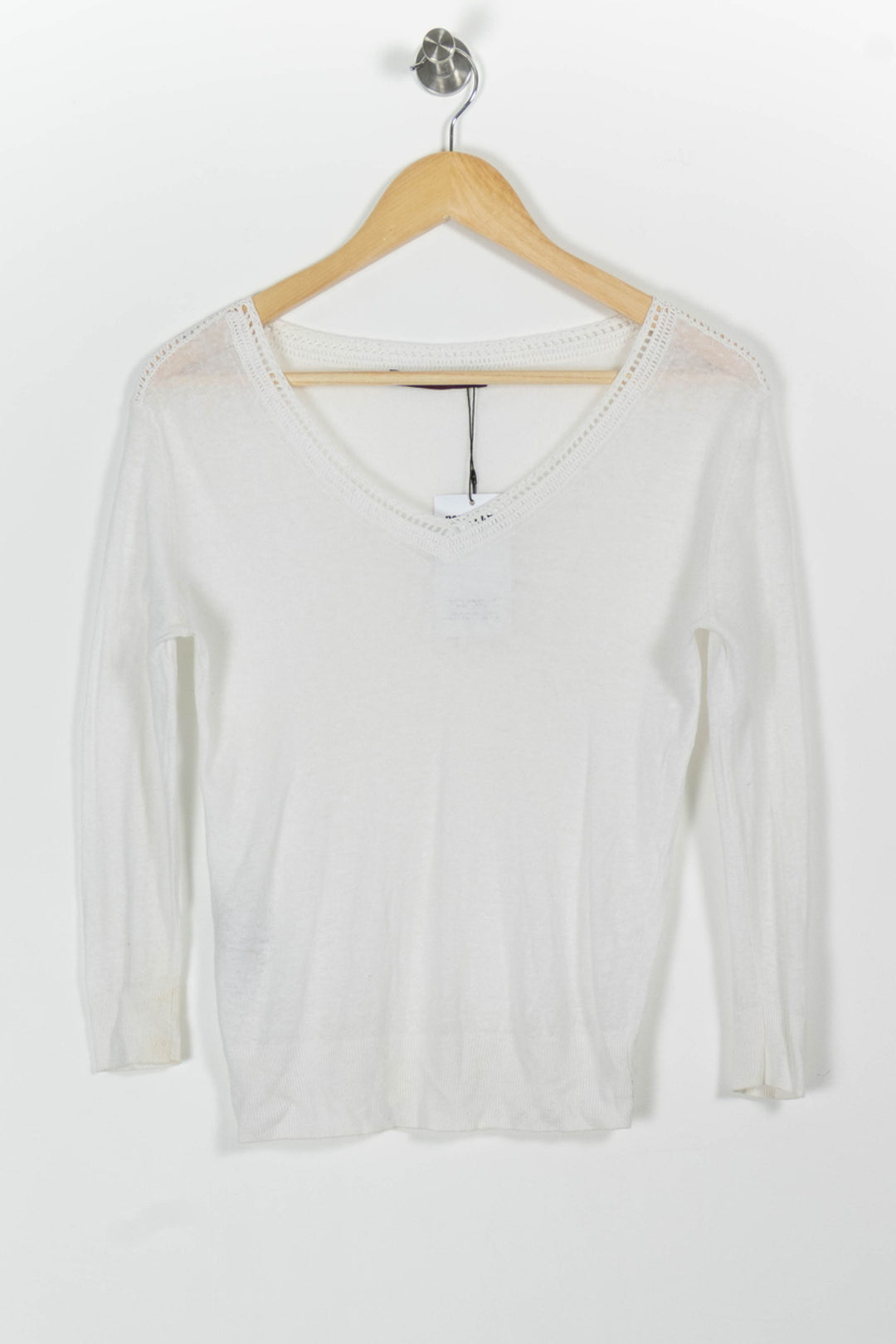 Pull Blanc - Taille XS/34 de la marque Comptoir des Cotonniers | PARAD54542 - Vendu par Paradigme - Image 2