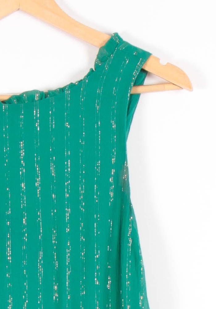 Robe Sans Manches Verte - Taille S/36 de la marque Sézane | PARAD54551 - Vendu par Paradigme - Image 3