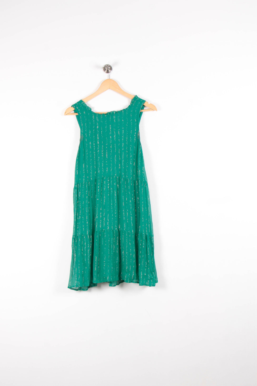 Robe Sans Manches Verte - Taille S/36 de la marque Sézane | PARAD54551 - Vendu par Paradigme - Image 2