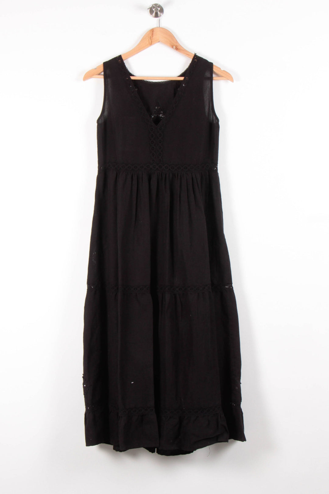 Robe Midi Noire - Taille XS/34 de la marque Sézane | PARAD54552 - Vendu par Paradigme - Image 4