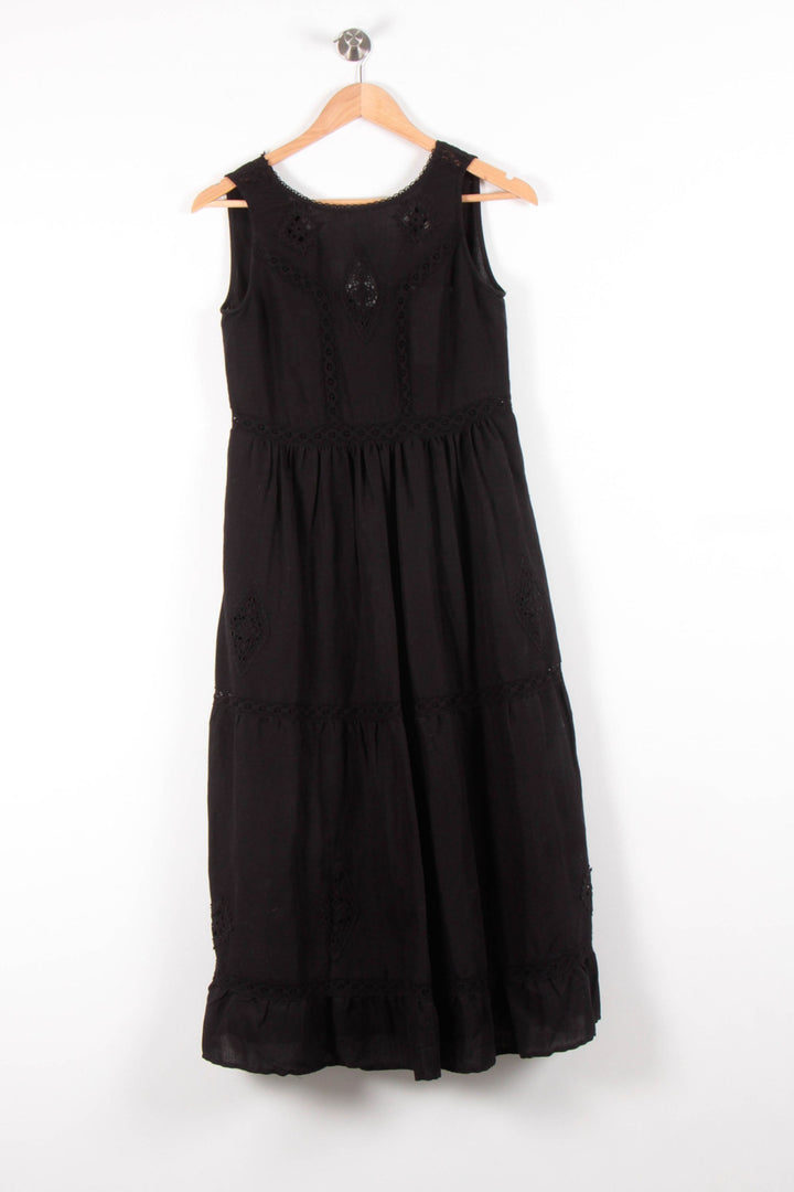 Robe Midi Noire - Taille XS/34 de la marque Sézane | PARAD54552 - Vendu par Paradigme - Image 2