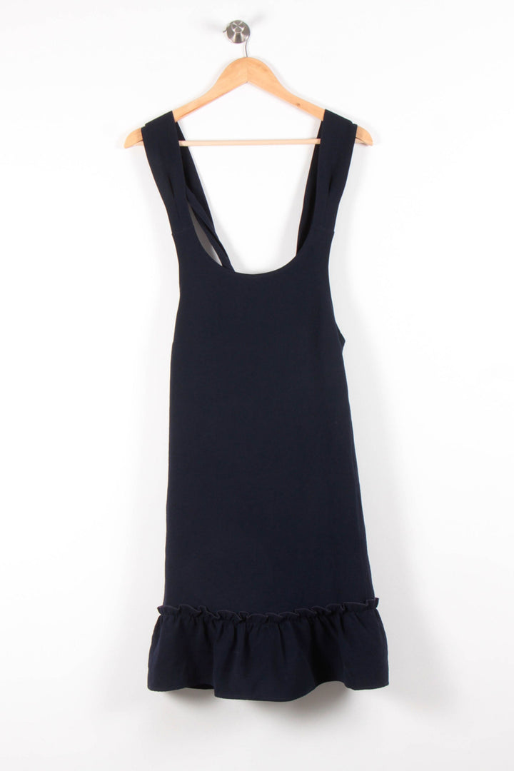Robe Volantée Bleue - Taille XS/34 de la marque Sézane | PARAD54553 - Vendu par Paradigme - Image 2