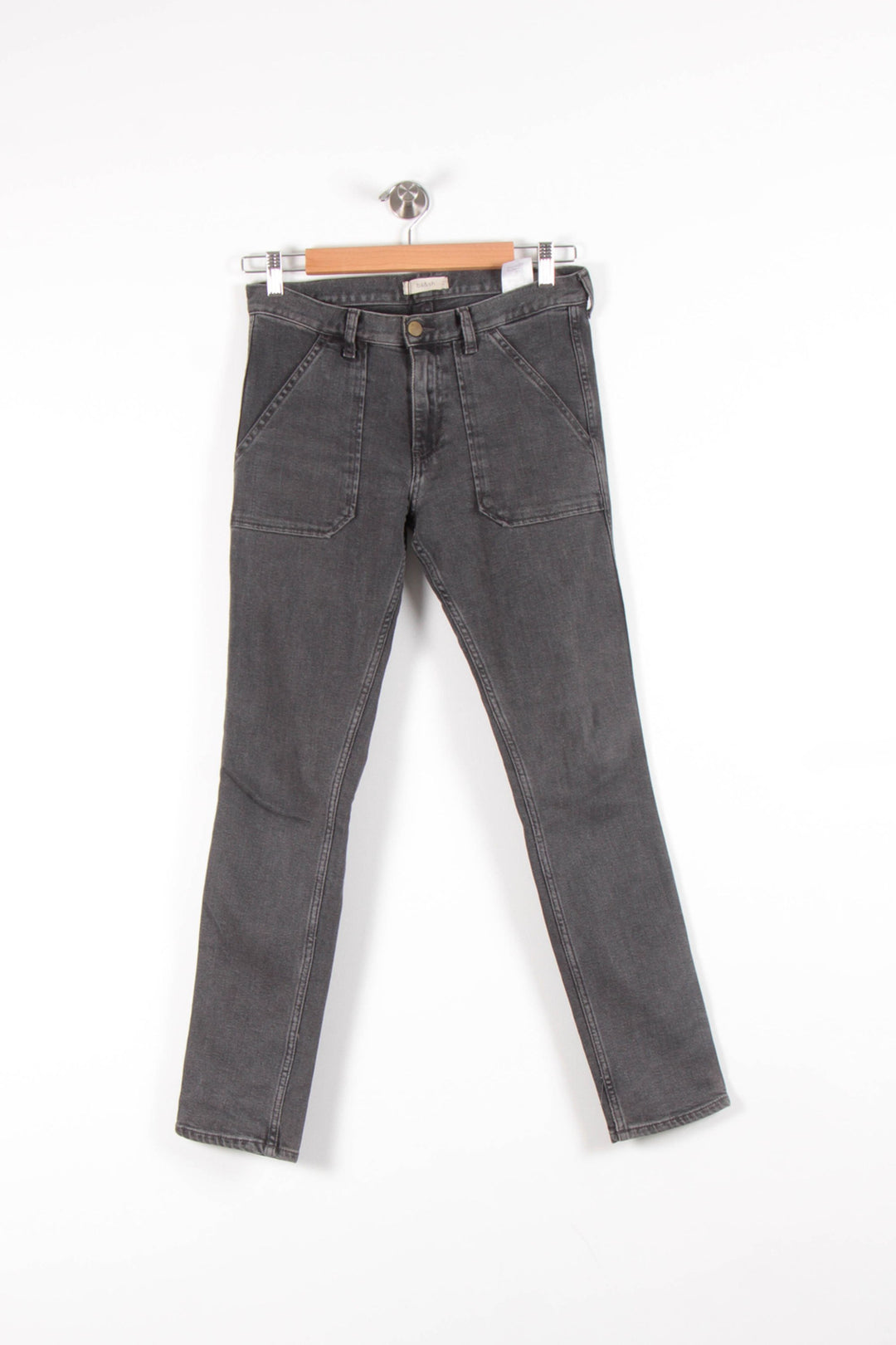 Jean Gris - Taille XS/34 de la marque ba&sh | PARAD54565 - Vendu par Paradigme - Image 2