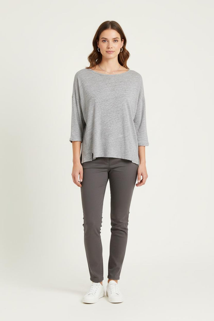 Blouse Grise - Taille S/36 de la marque Sandro | PARAD54576 - Vendu par Paradigme - Image 1