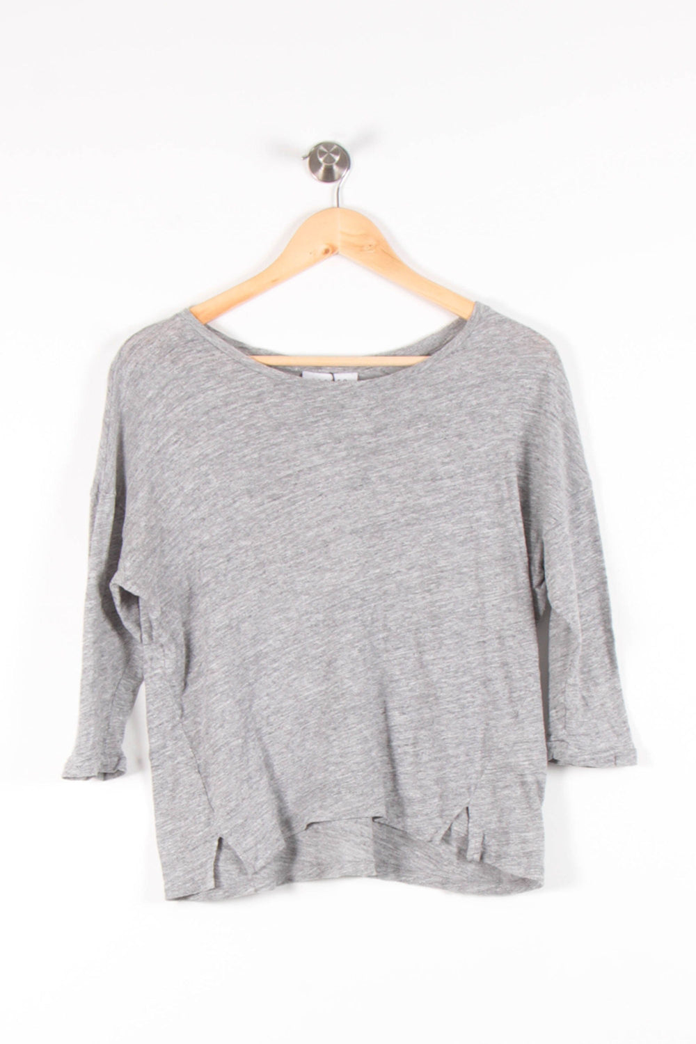 Blouse Grise - Taille S/36 de la marque Sandro | PARAD54576 - Vendu par Paradigme - Image 2