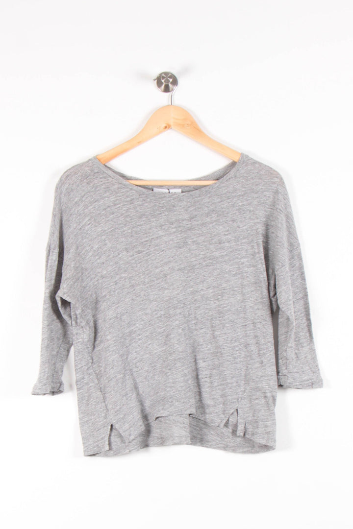 Blouse Grise - Taille S/36 de la marque Sandro | PARAD54576 - Vendu par Paradigme - Image 2
