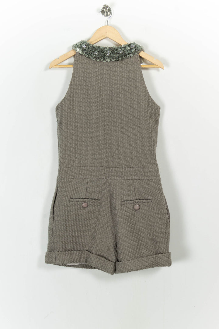 Combishort Grise - Taille S/36 de la marque Manoush | PARAD54578 - Vendu par Paradigme - Image 4