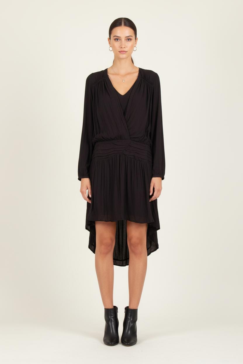 Robe Courte Noire - Taille L/40 de la marque ba&sh | PARAD54588 - Vendu par Paradigme - Image 1