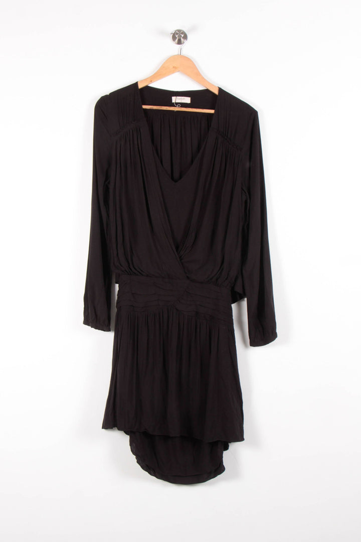 Robe Courte Noire - Taille L/40 de la marque ba&sh | PARAD54588 - Vendu par Paradigme - Image 2