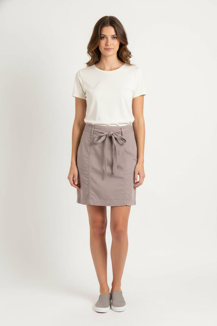 Jupe Courte Beige - Taille M/38 de la marque Comptoir des Cotonniers | PARAD54597 - Vendu par Paradigme - Image 1