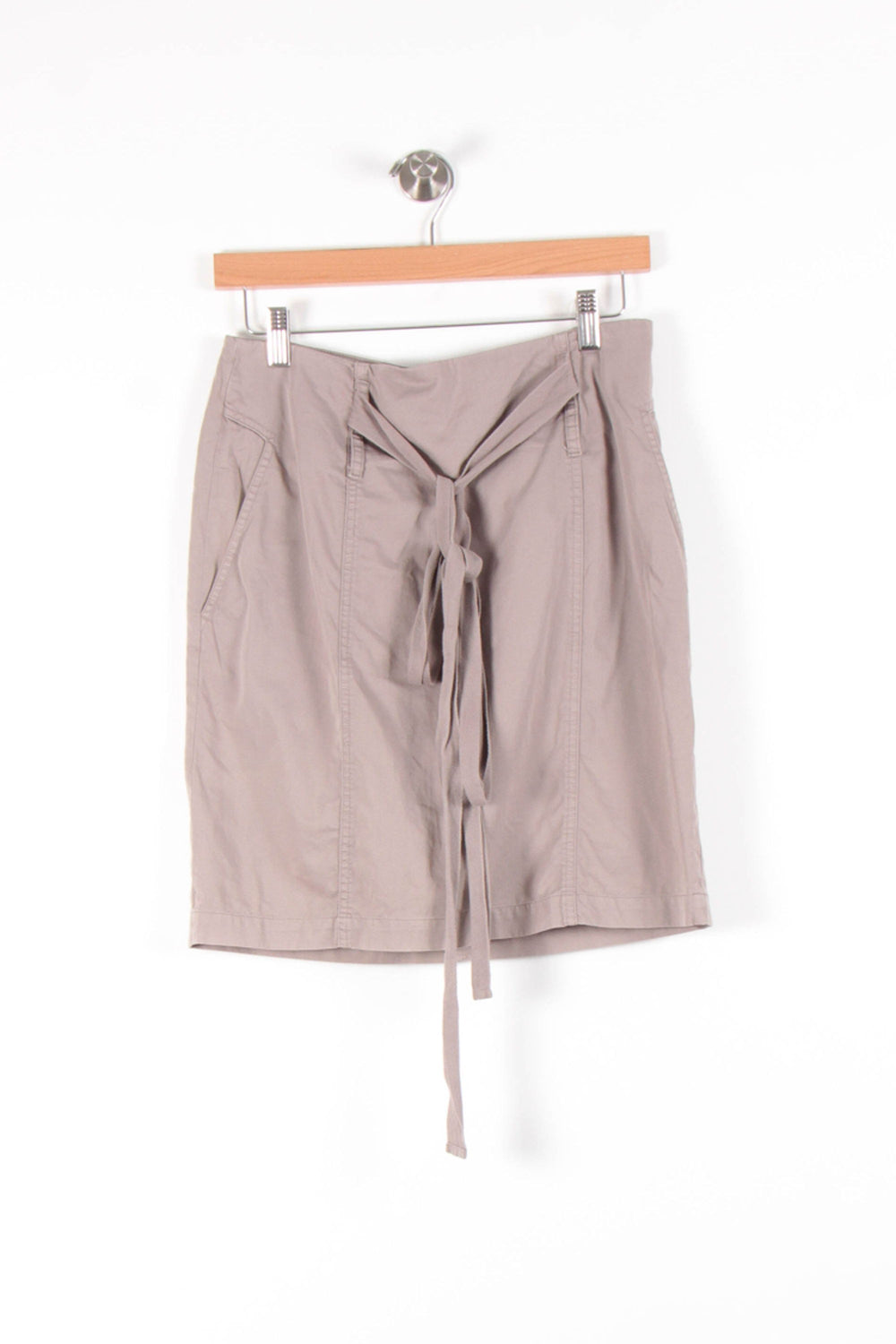 Jupe Courte Beige - Taille M/38 de la marque Comptoir des Cotonniers | PARAD54597 - Vendu par Paradigme - Image 2