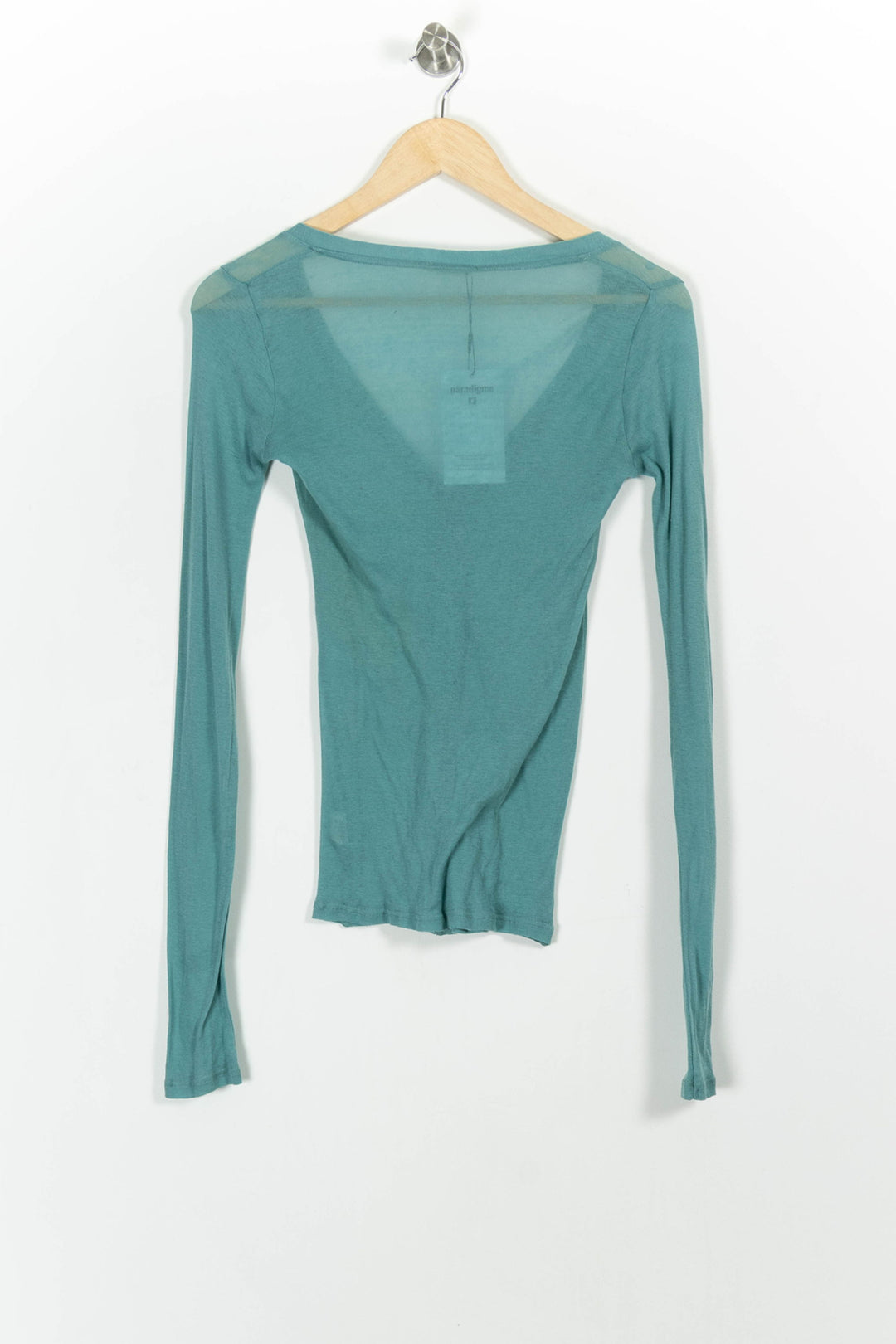 Cardigan Vert - Taille M/38 de la marque American Vintage | PARAD54599 - Vendu par Paradigme - Image 4