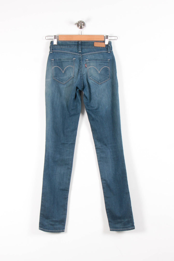 Jean Skinny Bleu - Taille XS/34 de la marque Levi's | PARAD54602 - Vendu par Paradigme - Image 4