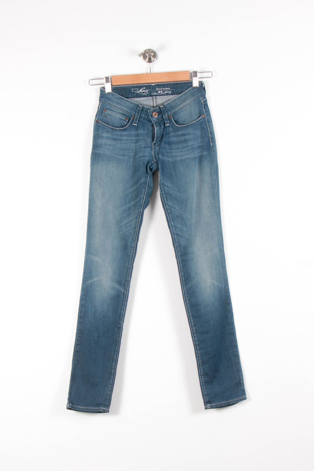 Jean Skinny Bleu - Taille XS/34 de la marque Levi's | PARAD54602 - Vendu par Paradigme - Image 2