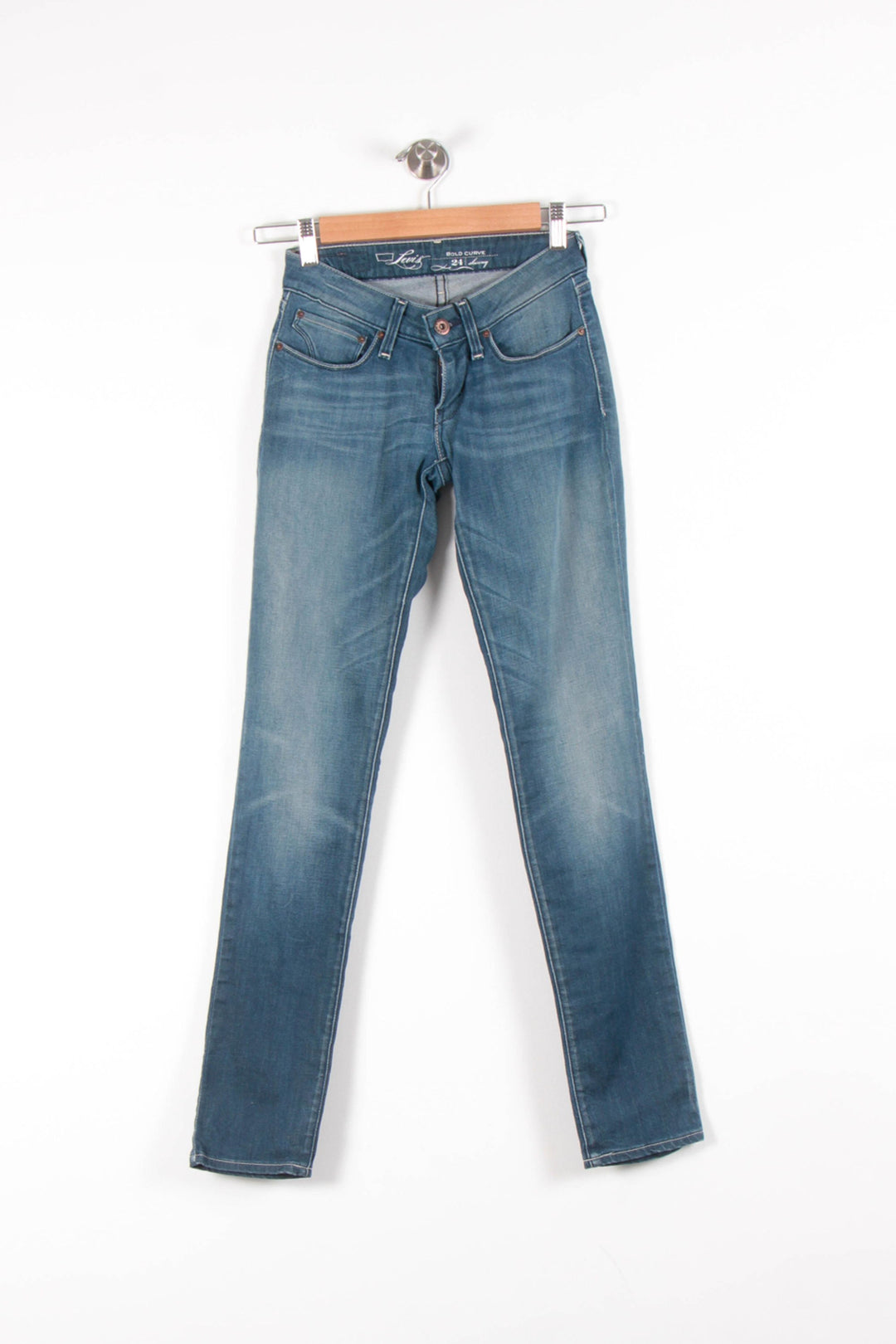 Jean Skinny Bleu - Taille XS/34 de la marque Levi's | PARAD54602 - Vendu par Paradigme - Image 2