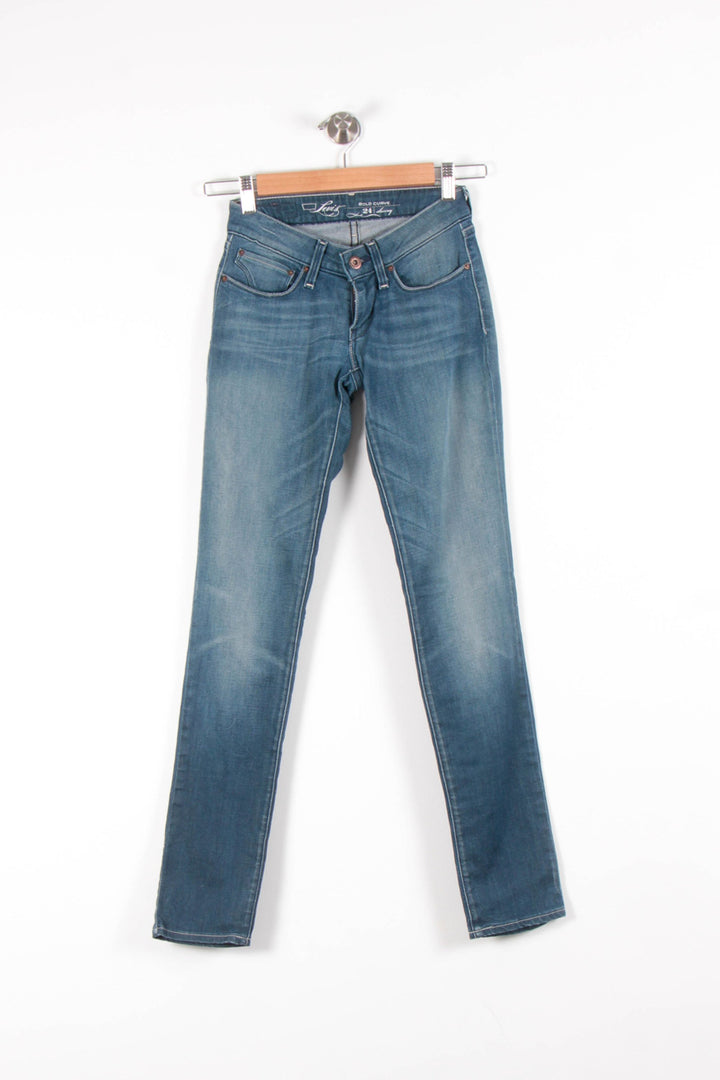 Jean Skinny Bleu - Taille XS/34 de la marque Levi's | PARAD54602 - Vendu par Paradigme - Image 2