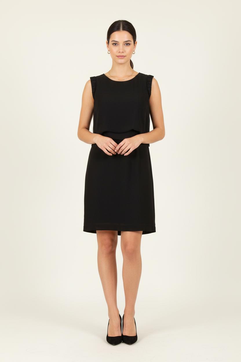 Robe Noire - Taille S/36 de la marque Sandro | PARAD54622 - Vendu par Paradigme - Image 1