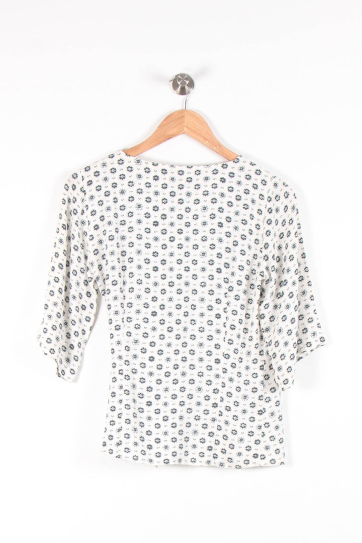 Blouse Blanche et Noire - Taille XS/34 de la marque Comptoir des Cotonniers | PARAD54624 - Vendu par Paradigme - Image 4