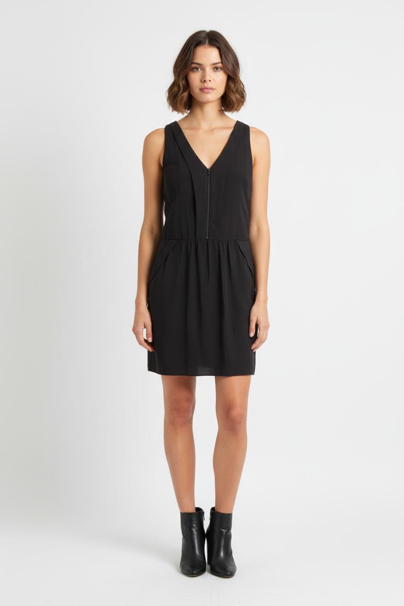 Robe Sans Manches Noire - Taille M/38 de la marque IKKS | PARAD54625 - Vendu par Paradigme - Image 1