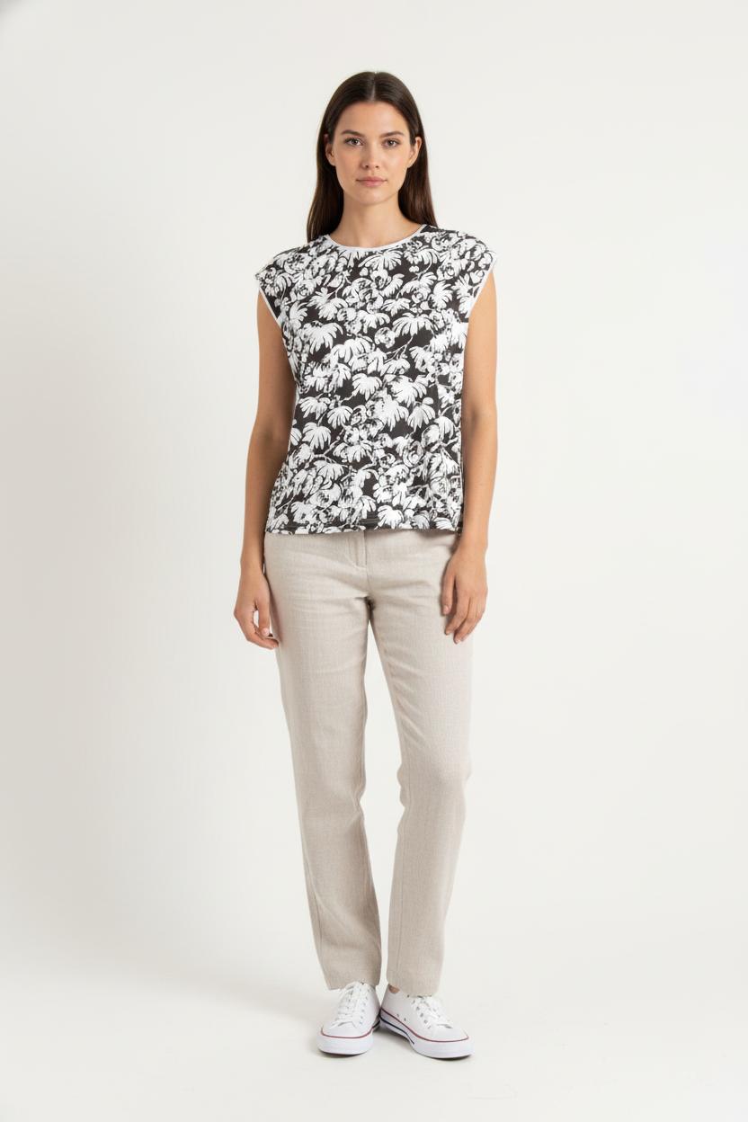 Top Noir et Blanc - Taille S/36 de la marque Pablo | PARAD54646 - Vendu par Paradigme - Image 1