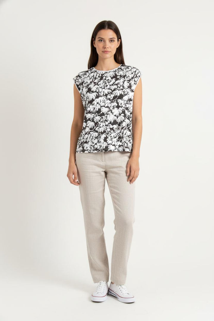 Top Noir et Blanc - Taille S/36 de la marque Pablo | PARAD54646 - Vendu par Paradigme - Image 1