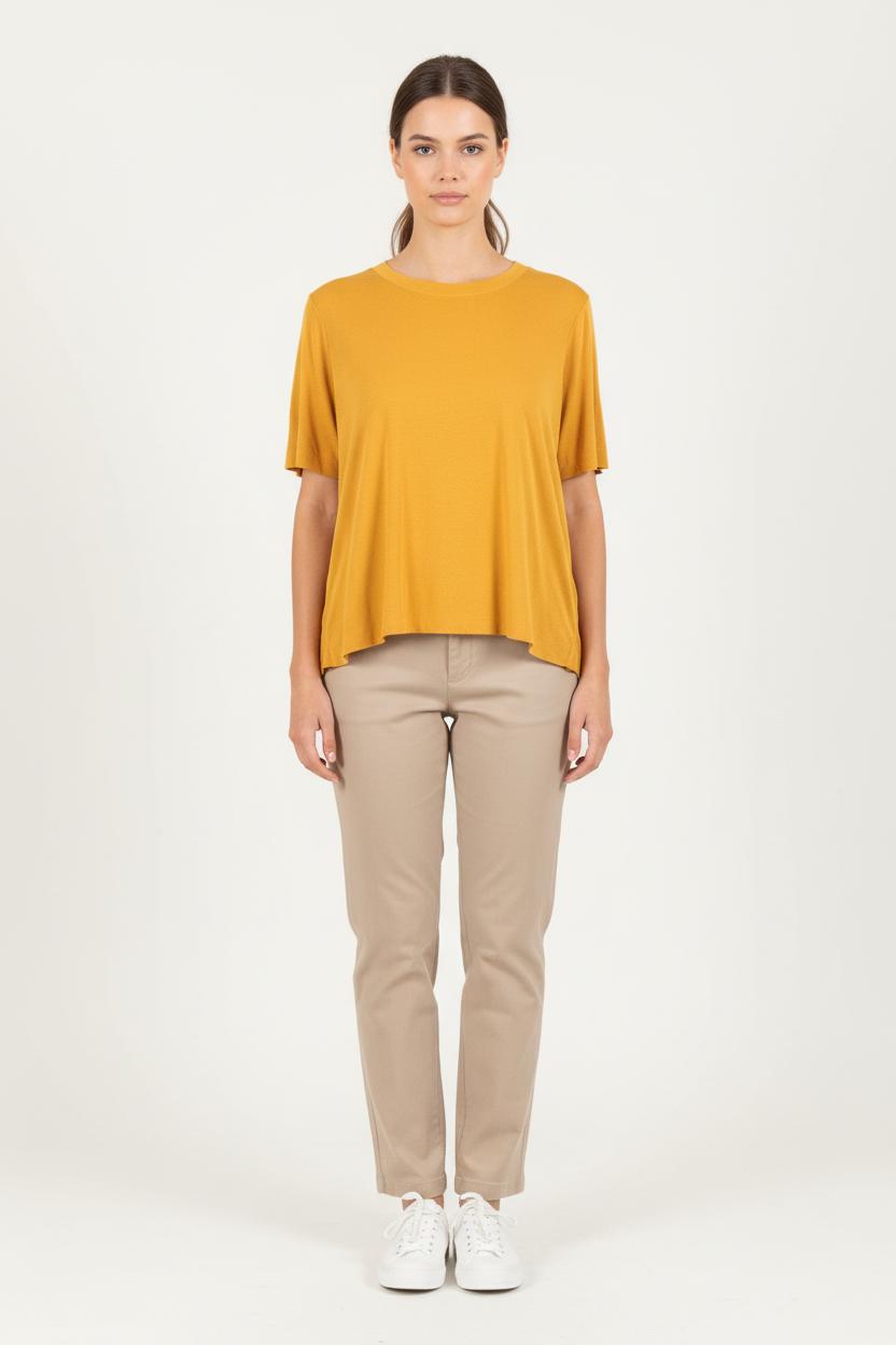 T-shirt Jaune - Taille M/38 de la marque COS | PARAD54649 - Vendu par Paradigme - Image 1