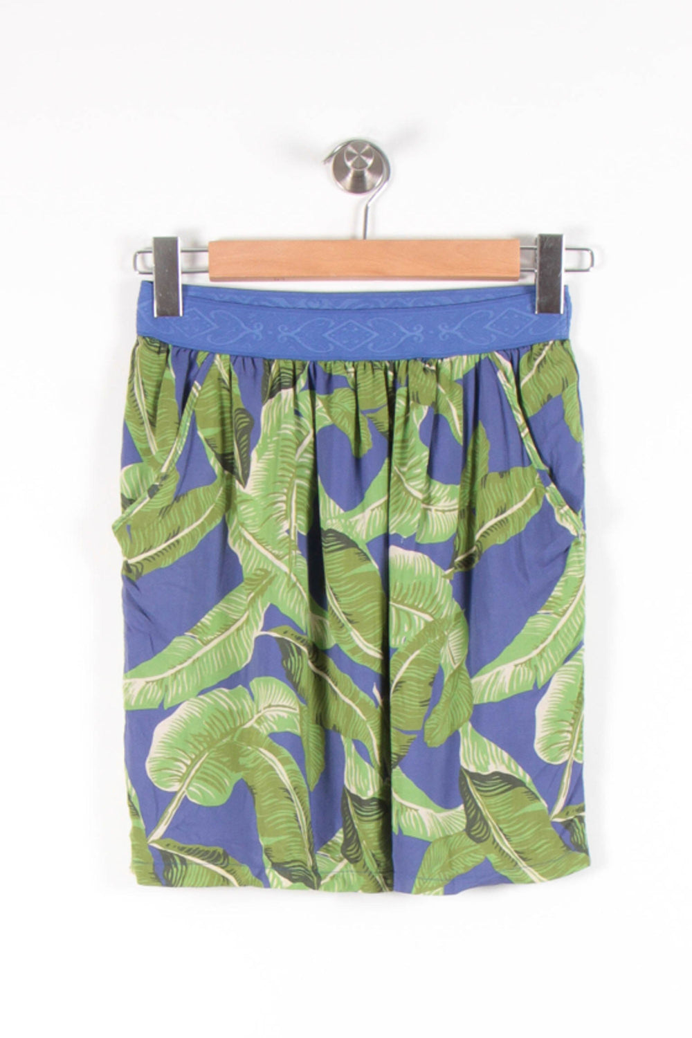 Jupe Bleu et Vert - Taille S/36 de la marque La Fée Maraboutée | PARAD54657 - Vendu par Paradigme - Image 2