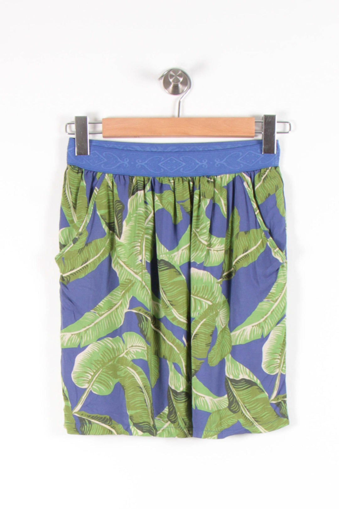 Jupe Bleu et Vert - Taille S/36 de la marque La Fée Maraboutée | PARAD54657 - Vendu par Paradigme - Image 2
