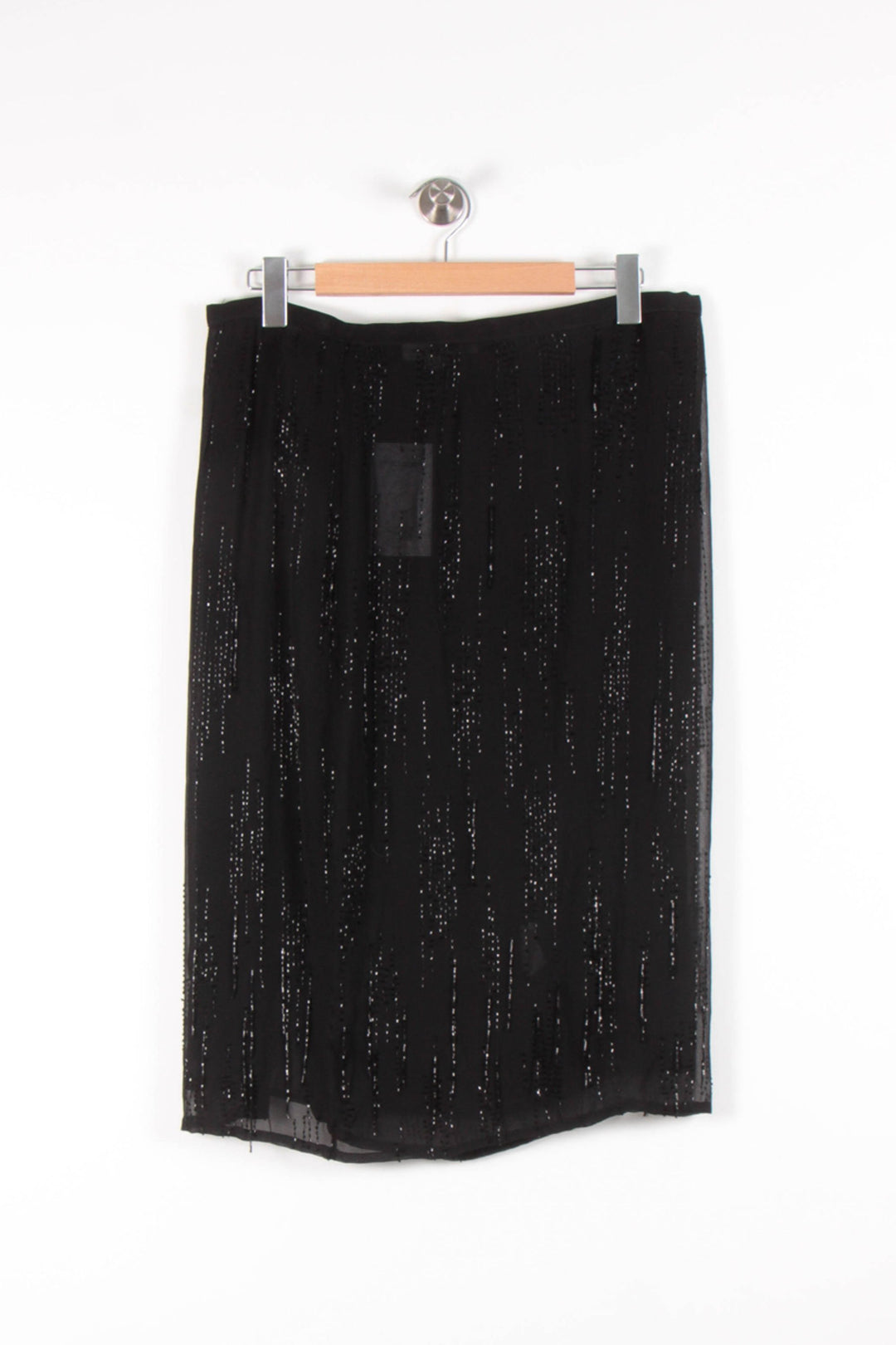 Jupe Midi Noire - Taille XXXL/46 de la marque Marina Rinaldi | PARAD54660 - Vendu par Paradigme - Image 2