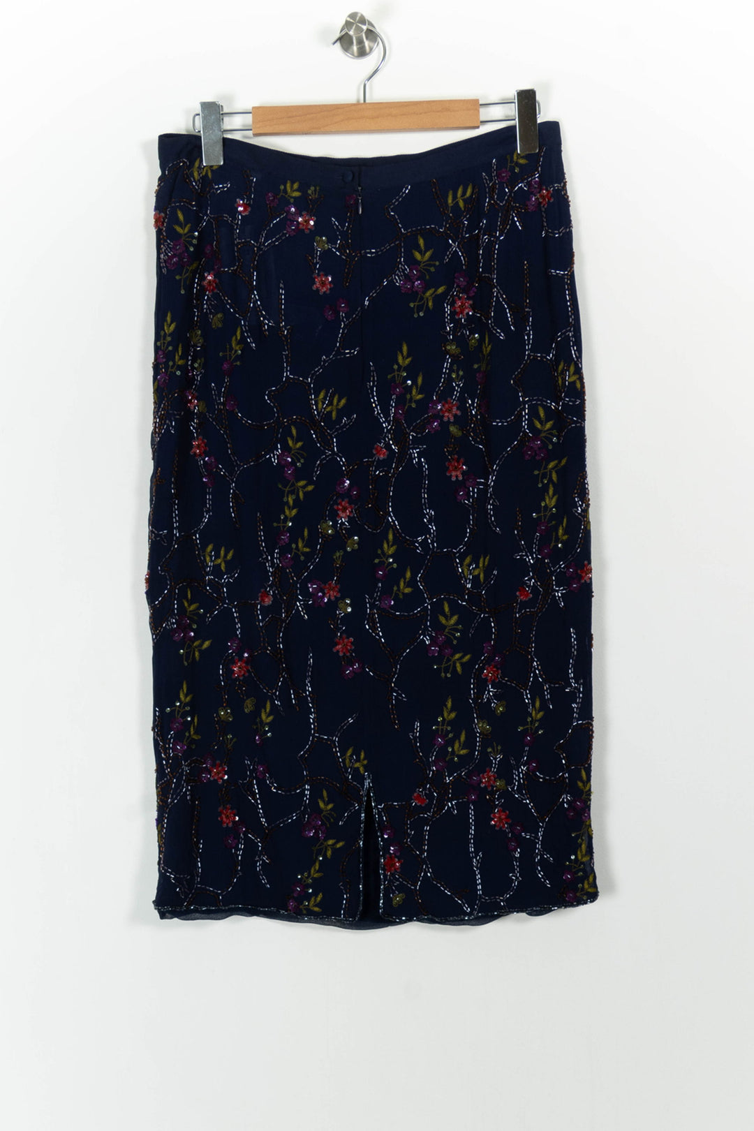 Jupe Midi Bleue - Taille XXL/44 de la marque Marina Rinaldi | PARAD54661 - Vendu par Paradigme - Image 4
