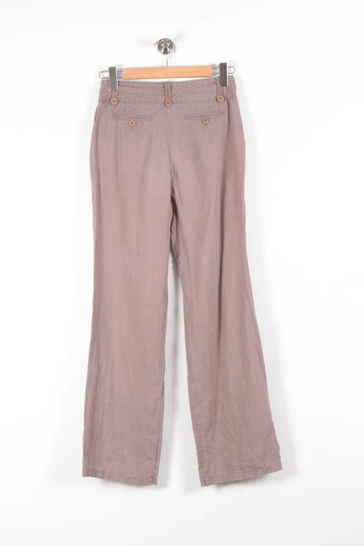 Pantalon Large Marron - Taille S/36 de la marque Comptoir des Cotonniers | PARAD54669 - Vendu par Paradigme - Image 4