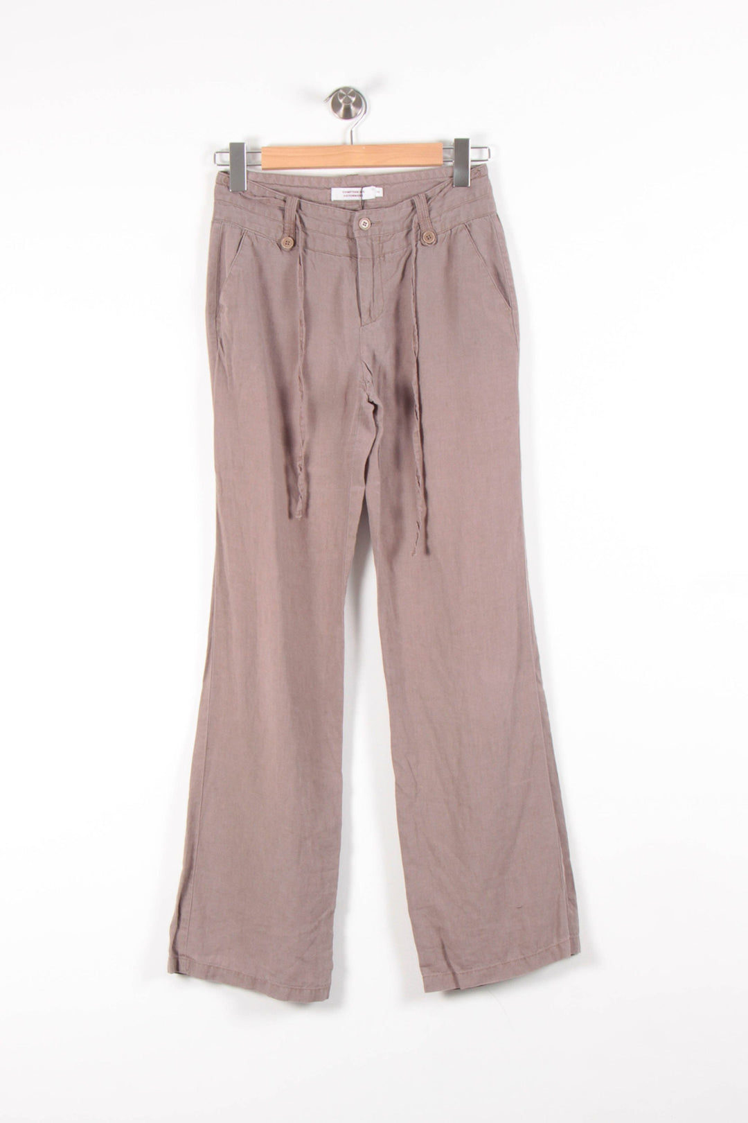 Pantalon Large Marron - Taille S/36 de la marque Comptoir des Cotonniers | PARAD54669 - Vendu par Paradigme - Image 2