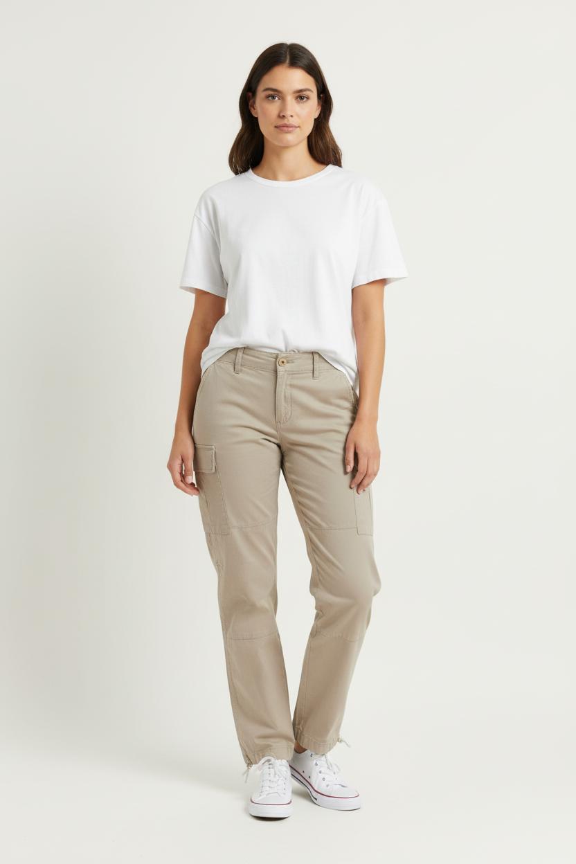 Pantalon Cargo Beige - Taille M/38 de la marque Comptoir des Cotonniers | PARAD54680 - Vendu par Paradigme - Image 1