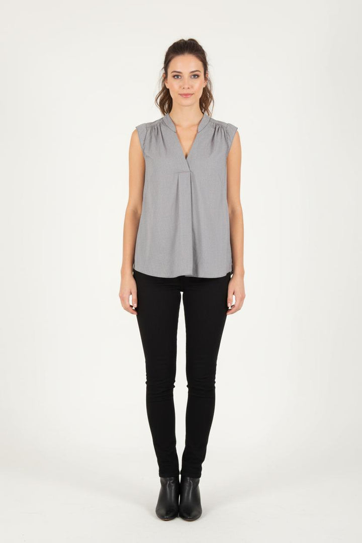 Blouse Grise - Taille S/36 de la marque Comptoir des Cotonniers | PARAD54685 - Vendu par Paradigme - Image 1