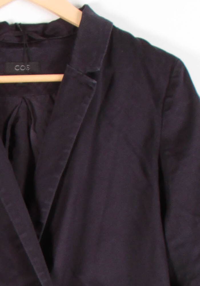 Blazer Noir - Taille L/40 de la marque COS | PARAD54686 - Vendu par Paradigme - Image 3