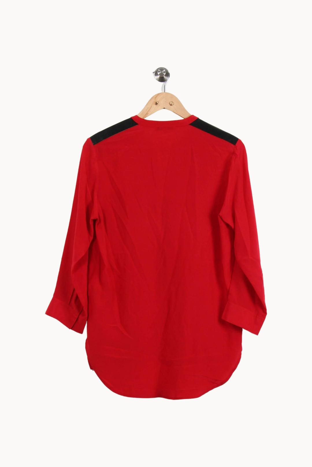 Blouse Rouge et Noire - Taille S/36 de la marque Sandro | PARAD54744 - Vendu par Paradigme - Image 4